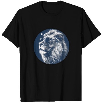 Discover Lion with sunglasses 2 T Shirts