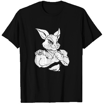 Discover Rabbit Biceps Tattoo I Love Mom T Shirts