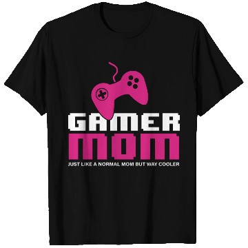 Discover Gamer Mom Video Games Gaming Lover Mother Player T Shirts