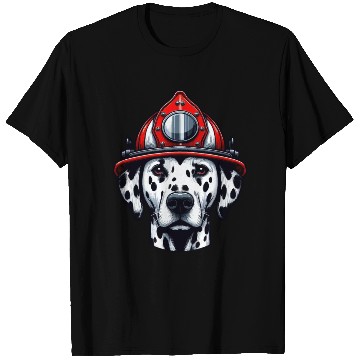 Discover Braveheart Dalmatian: Firefighter's Companion T Shirts