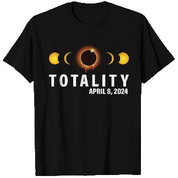 Discover Total Solar Eclipse April 8 2024 Phases Totality T Shirts