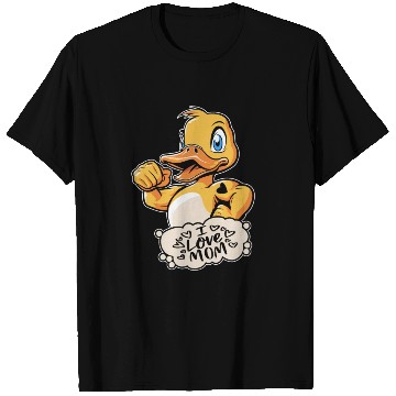 Discover Duck Goose Geese I Love Mom T Shirts