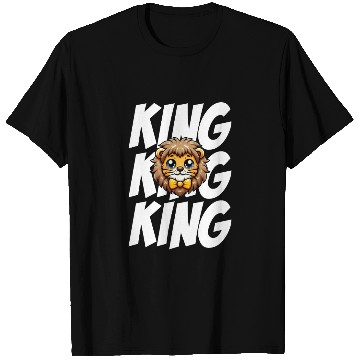 Discover Cute Kawai Lion King Design - Kawai Lion Art T Shirts