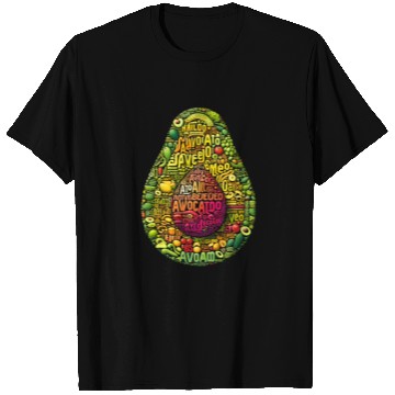 Discover ULTRA AVOCADO TYPOGRAPHY ART, TEXT ART, WORD ART T Shirts