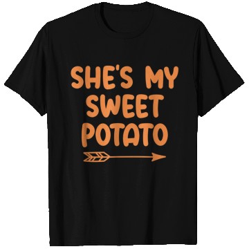 Discover My Sweet Potato Couple Women T Shirts