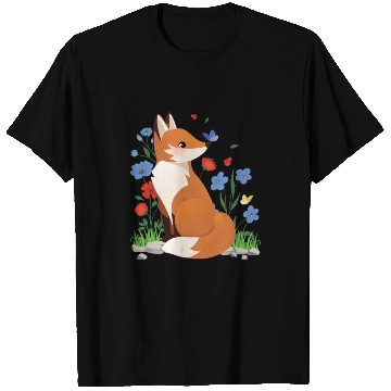 Discover Fox Cottagecore Naturecore Children T Shirts