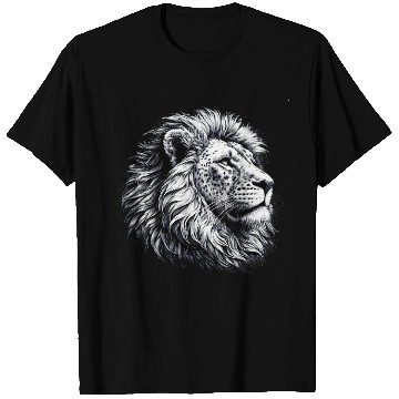 Discover Lion Face T Shirts