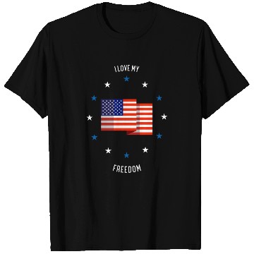 Discover I love my freedom (pd6) T Shirts