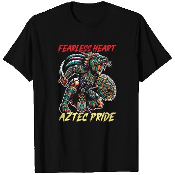 Discover Aztec Jaguar Warrior Aztec Culture Indigenous T Shirts