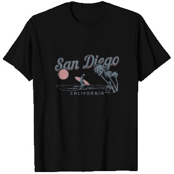 Discover San Diego California Vintage Souvenir T Shirts