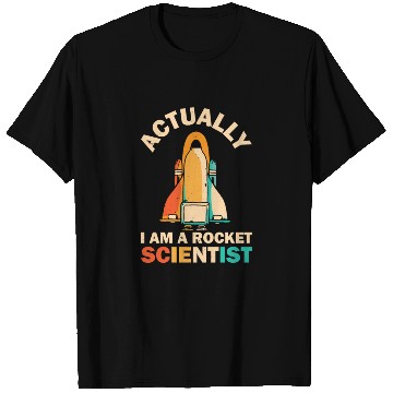 Discover Retro Rocket Scientist Space Shuttle T Shirts