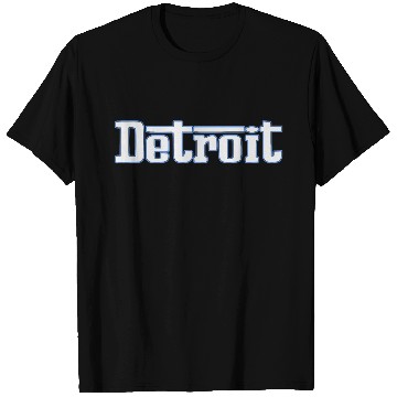 Discover Detroit, MI | City Stripes T Shirts