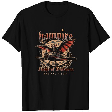 Discover Vampire Flight of Darkness T Shirts