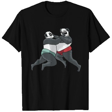 Discover Panda Wrestler Pun Maker Gift T Shirts