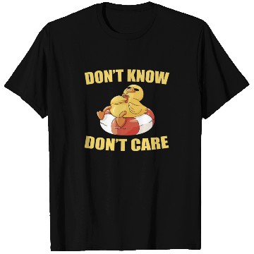 Discover Duck Goose Geese Funny Dont Know Dont Care T Shirts