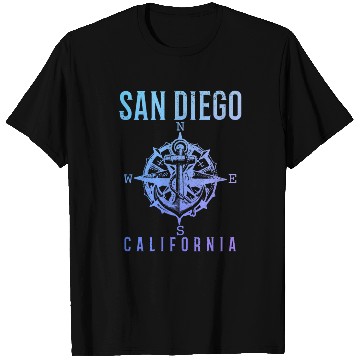 Discover San Diego California Vintage Souvenir T Shirts