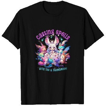 Discover Casting spells with friendship & tea T Shirts