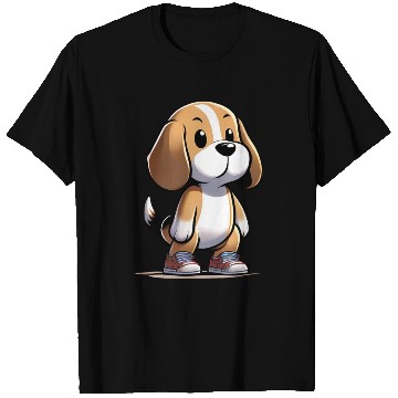 Discover Squat Squad: Beagle's Fitness Journey T Shirts