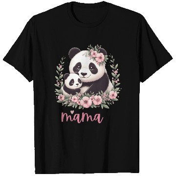 Discover Panda Lover I Mama Panda And Cub Mother's Day T Shirts