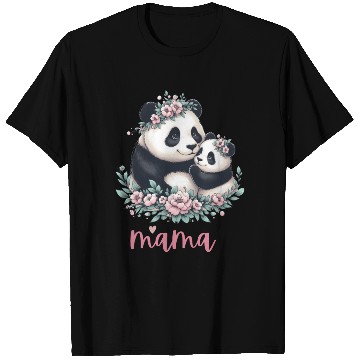 Discover Panda Lover I Mama Panda And Cub Mother's Day T Shirts