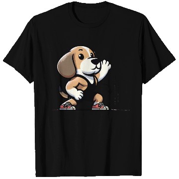 Discover Beagle Buff: Hitting the Gym in Style T Shirts