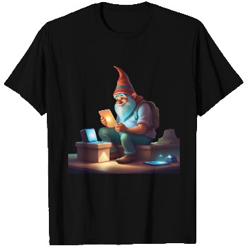 Discover A Father's Day Gnome as a tech-savvy dad T Shirts
