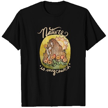 Discover Nature is my Church T Shirts
