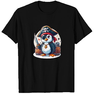 Discover Pirate Penguin Adventure T Shirts