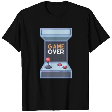 Discover Black And White Modern Game Over T Shirts T Shirts
