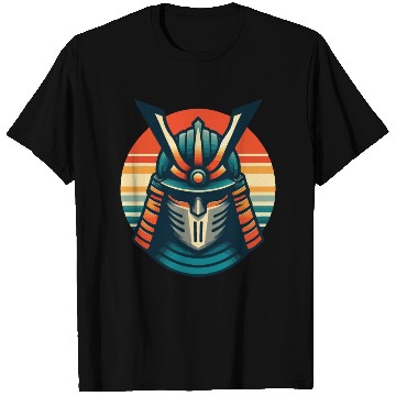Discover Retro Samurai Vector Art T Shirts