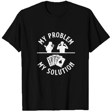 Discover Classic Blackjack My Problem My Pictogram Dad Mom T Shirts