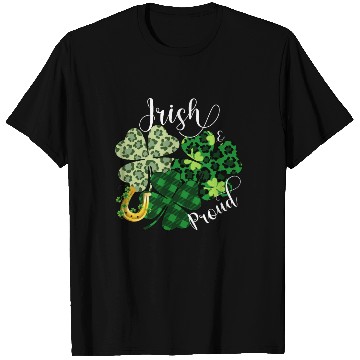 Discover Irish & Proud - Saint Patrick's Day Women T Shirts