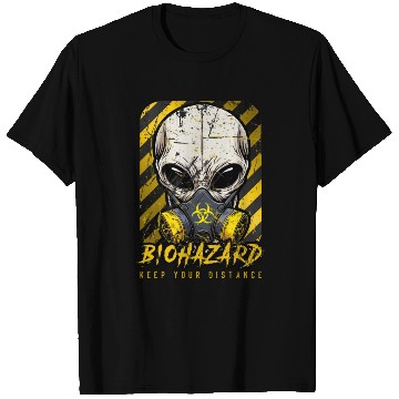 Discover ALIEN BIOHAZARD Keep Your DISTANCE T Shirts