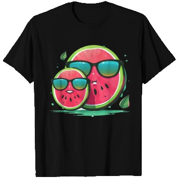 Discover Dad watermelon T Shirts