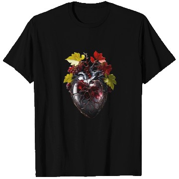 Discover Default Human heart made with wine and red T Shirts