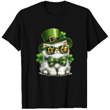 Discover Lucky Charm Cat T Shirts