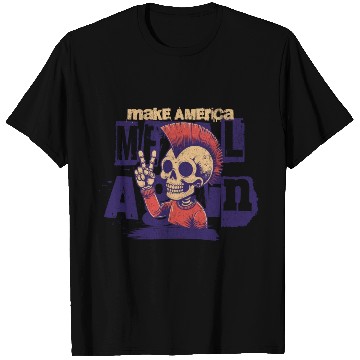 Discover Metal Revival American Spirit T Shirts