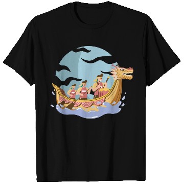 Discover Chinese Dragon Boat Dragon Boat Racer Gift T Shirts