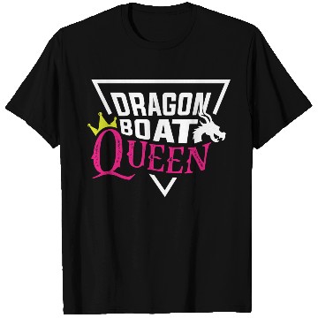 Discover Dragon Boat Queen Mentor or Trainer Gift T Shirts