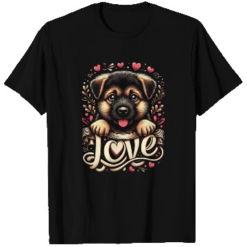 Discover German shepherd puppy T Shirts