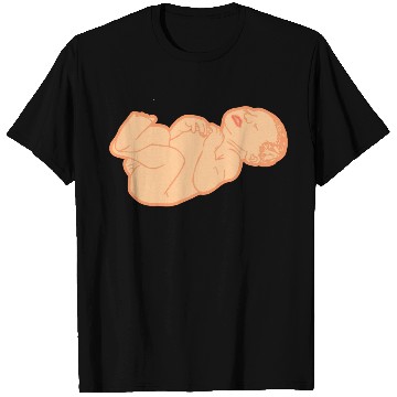 Discover Newborn baby white skin color T Shirts