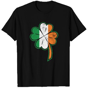 Discover Saint Patrick’s Day shamrock irish flag T Shirts