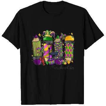 Discover mardi gras teacher life T Shirts