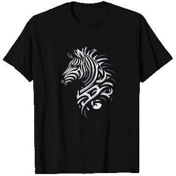 Discover Zebra's Abstract tone T Shirts