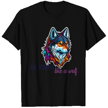 Discover Wolf inspired T Shirts collection.