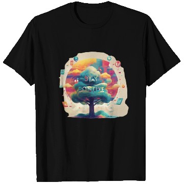 Discover Stay positive T Shirts