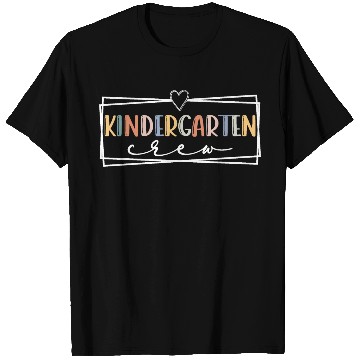 Discover Kindergarten crew Kinder Teacher Team Kinder squad T Shirts