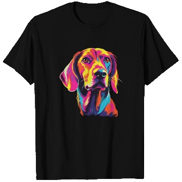 Discover Watercolor Colorful English Foxhound T Shirts