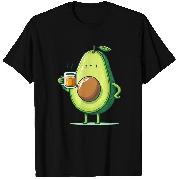 Discover Tea Time Avocado T Shirts