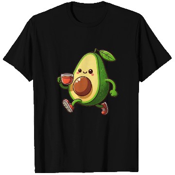 Discover Tea Time Avocado T Shirts